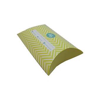 Wholesale Custom Logo Design Box Luxury Paper Cardboard Gift Kraft Pillow Gift Box Wig Pillow Box Packaging