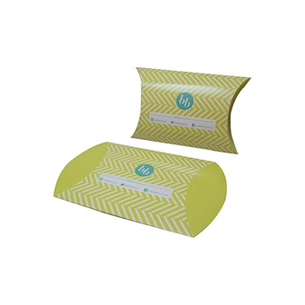Wholesale Custom Logo Design Box Luxury Paper Cardboard Gift Kraft Pillow Gift Box Wig Pillow Box Packaging