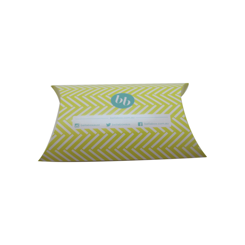 Wholesale Custom Logo Design Box Luxury Paper Cardboard Gift Kraft Pillow Gift Box Wig Pillow Box Packaging