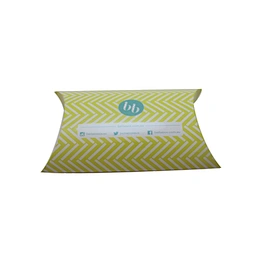 Wholesale Custom Logo Design Box Luxury Paper Cardboard Gift Kraft Pillow Gift Box Wig Pillow Box Packaging